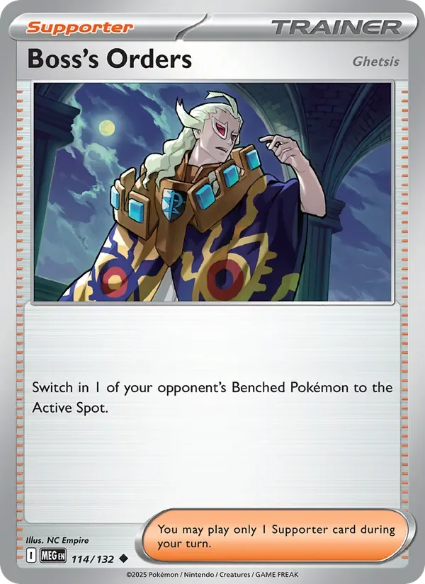 Boss's Orders, Mega Evolution