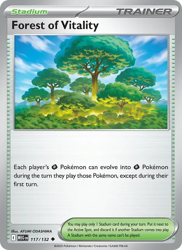 Forest of Vitality, Mega Evolution