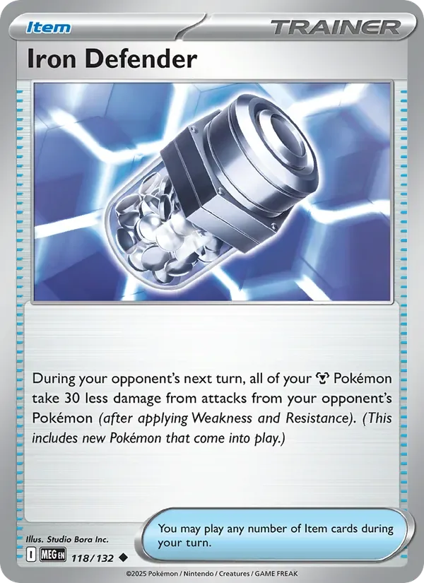 Iron Defender, Mega Evolution