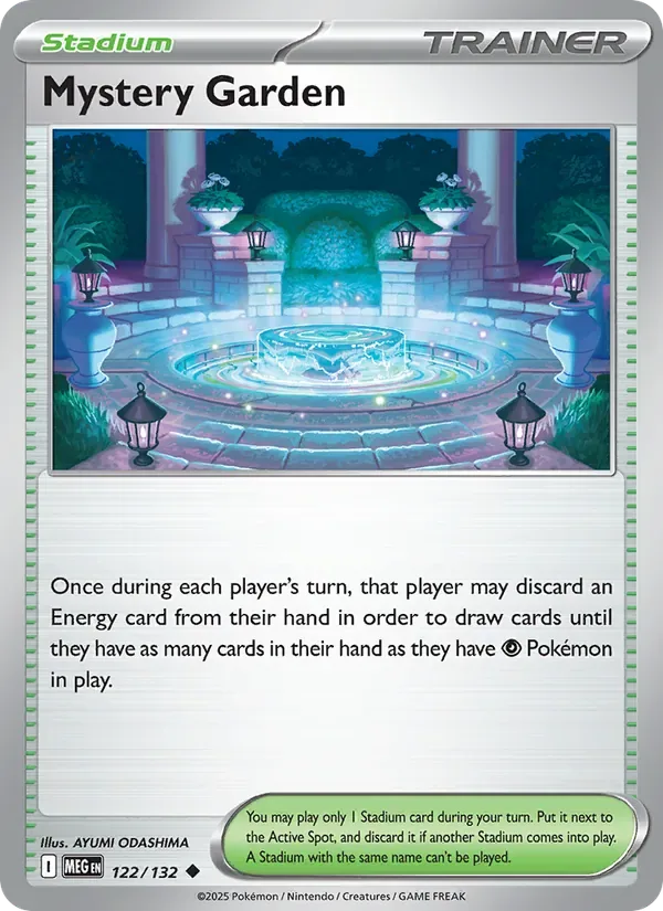 Mystery Garden, Mega Evolution
