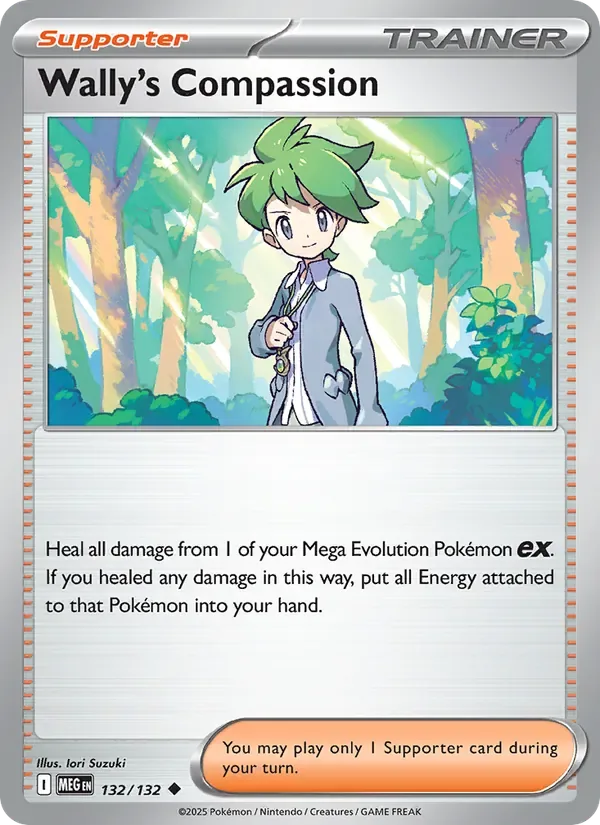 Wally's Compassion, Mega Evolution