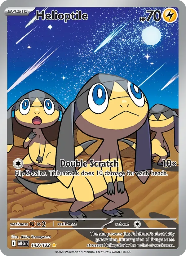Helioptile, Mega Evolution