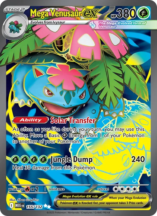 Mega Venusaur ex, Mega Evolution