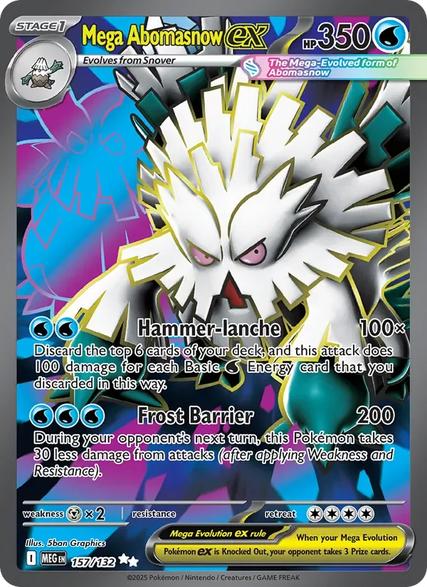 Mega Abomasnow ex, Mega Evolution