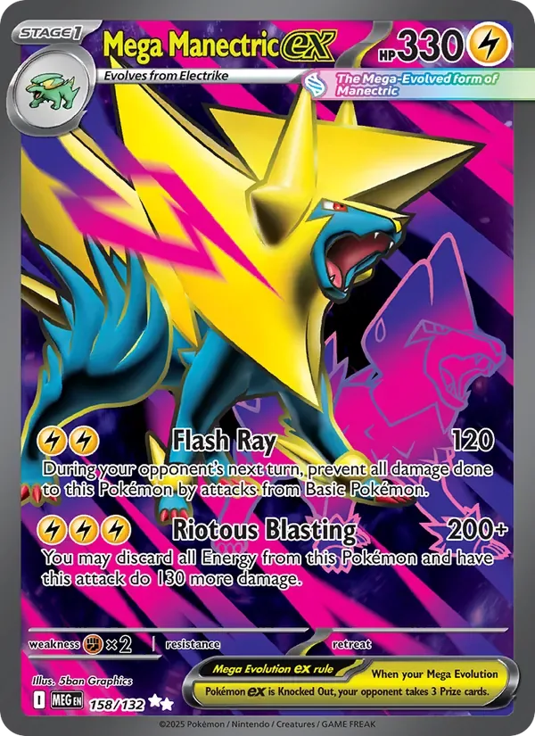Mega Manectric ex, Mega Evolution