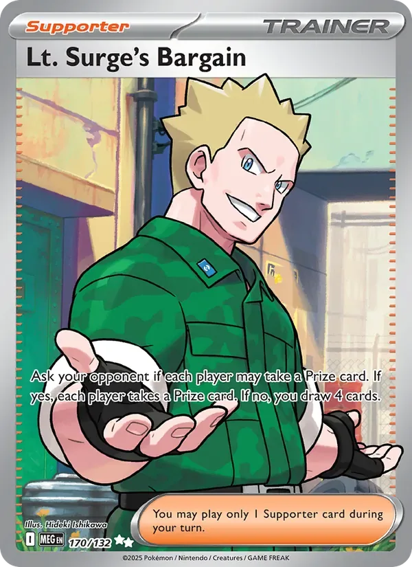 Lt. Surge's Bargain, Mega Evolution