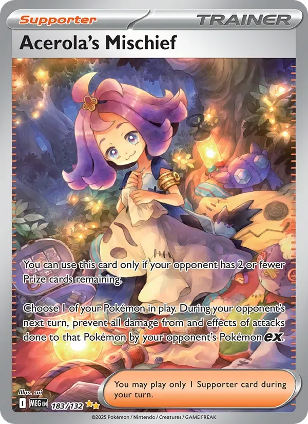 Acerola's Mischief, Mega Evolution