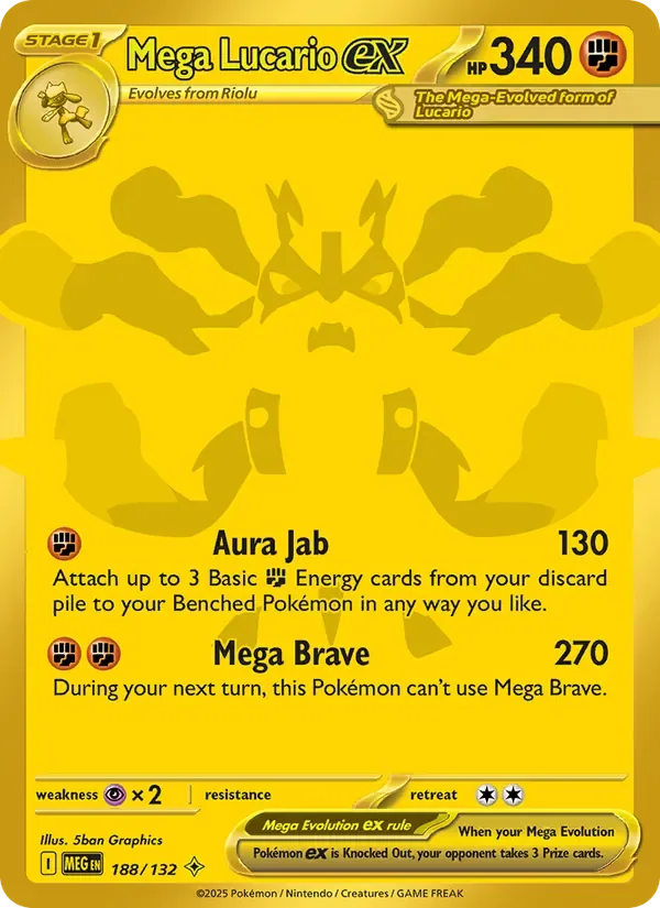 Mega Lucario ex, Mega Evolution
