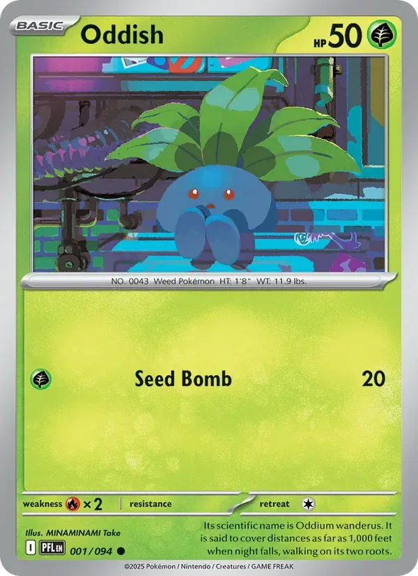 Oddish, Phantasmal Flames