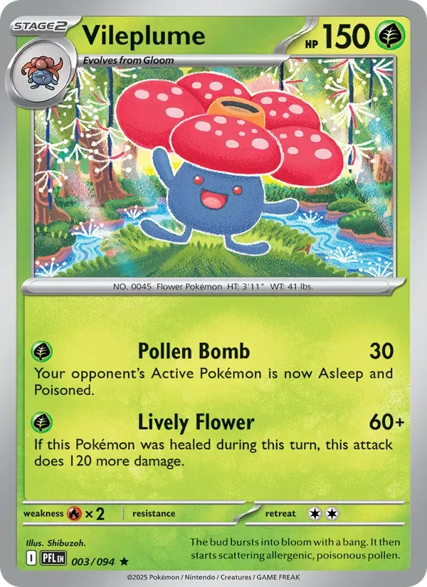 Vileplume, Phantasmal Flames