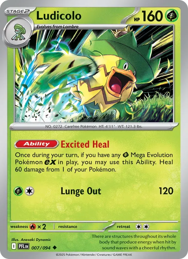 Ludicolo, Phantasmal Flames