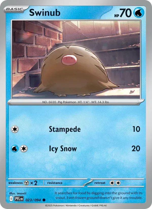 Swinub, Phantasmal Flames