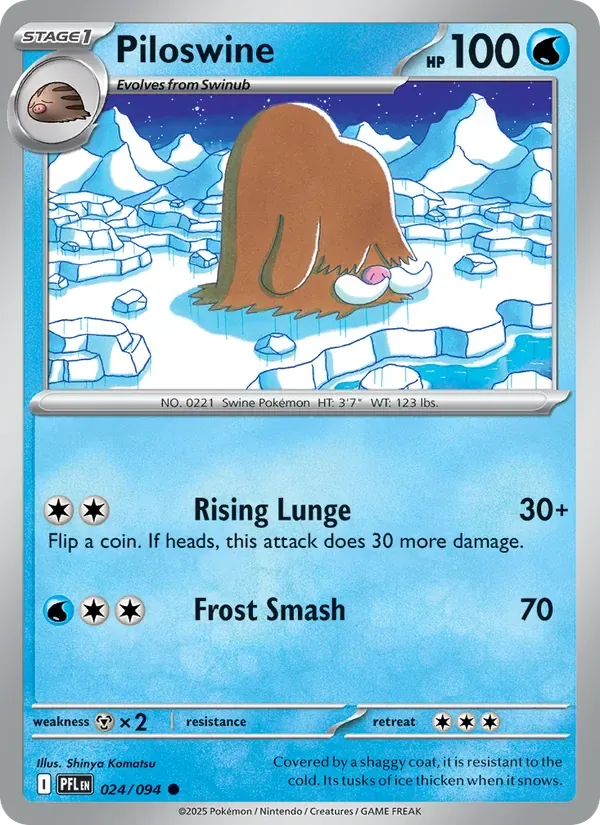 Piloswine, Phantasmal Flames