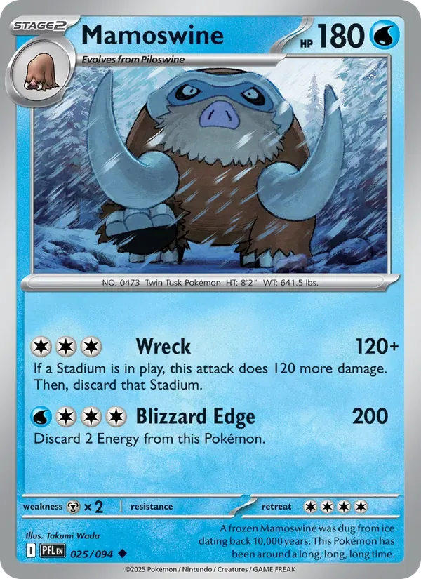 Mamoswine, Phantasmal Flames