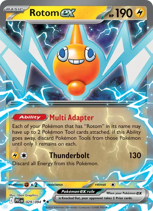 Rotom ex, Phantasmal Flames