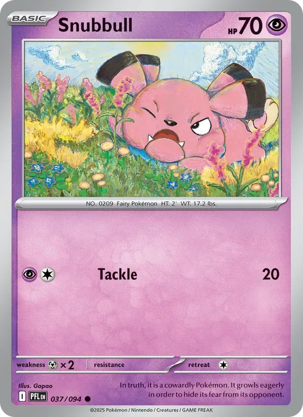 Snubbull, Phantasmal Flames