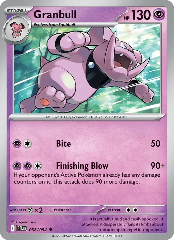 Granbull, Phantasmal Flames