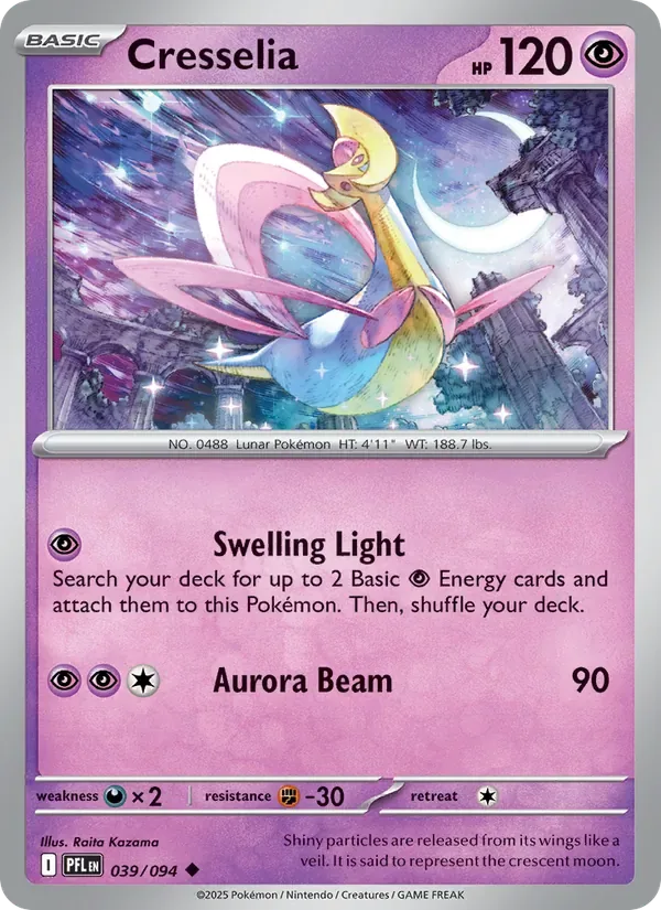 Cresselia, Phantasmal Flames