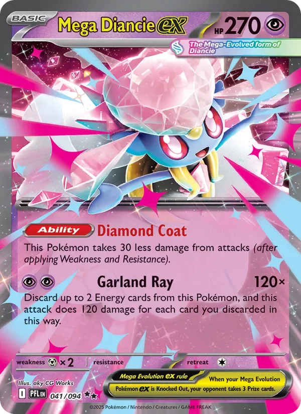 Mega Diancie ex, Phantasmal Flames