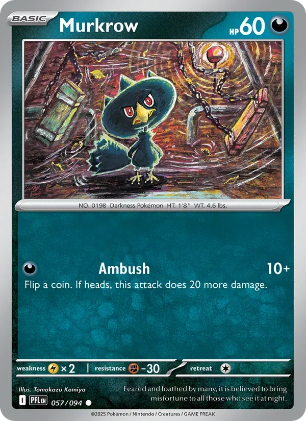 Murkrow, Phantasmal Flames