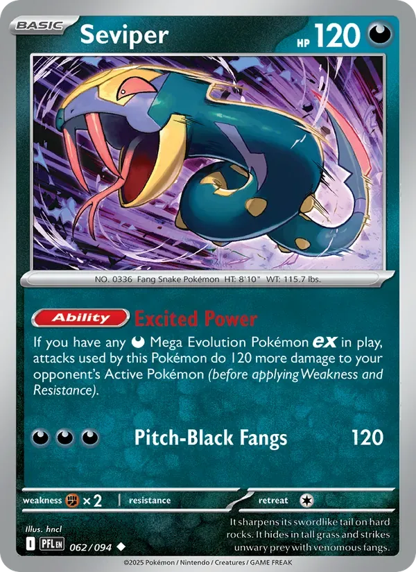 Seviper, Phantasmal Flames