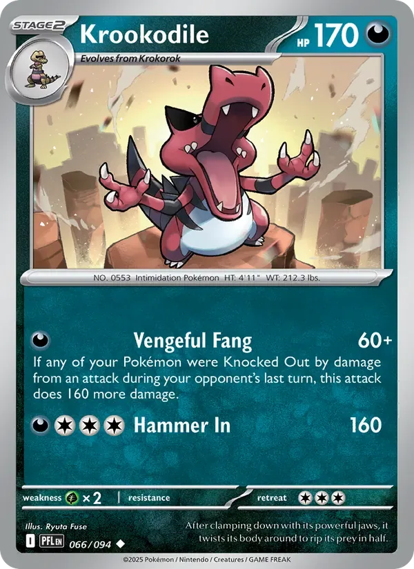 Krookodile, Phantasmal Flames