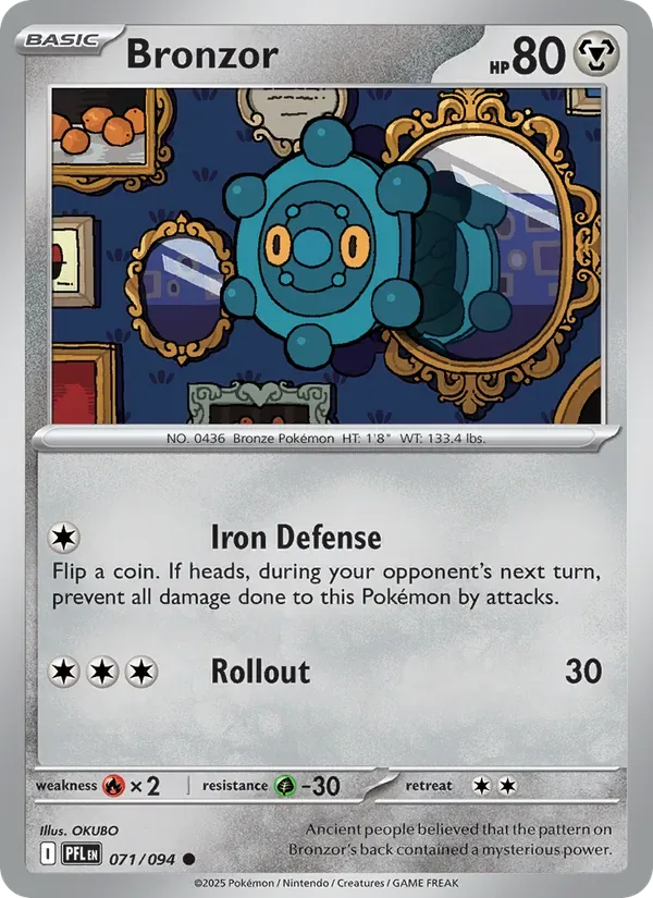 Bronzor, Phantasmal Flames