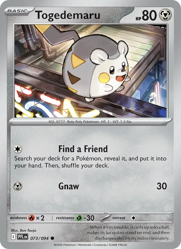 Togedemaru, Phantasmal Flames