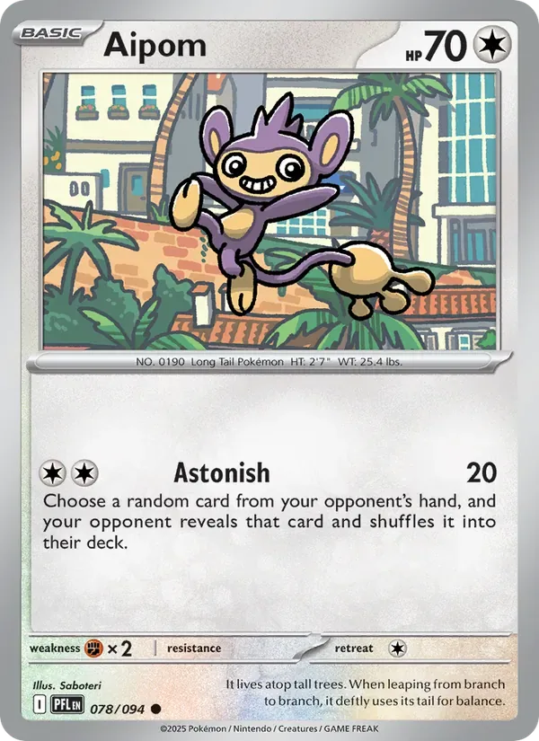 Aipom, Phantasmal Flames