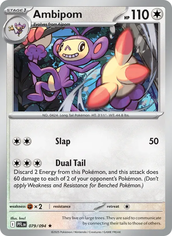 Ambipom, Phantasmal Flames