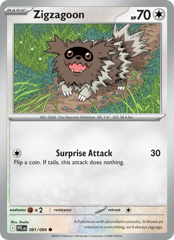 Zigzagoon, Phantasmal Flames