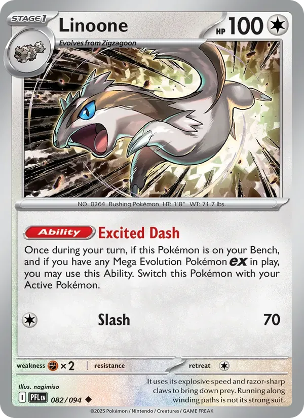 Linoone, Phantasmal Flames