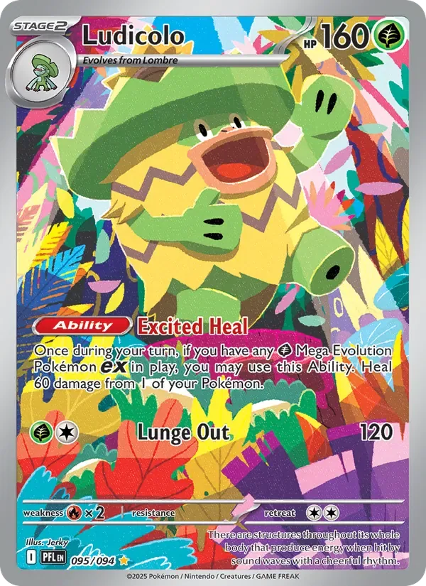 Ludicolo, Phantasmal Flames