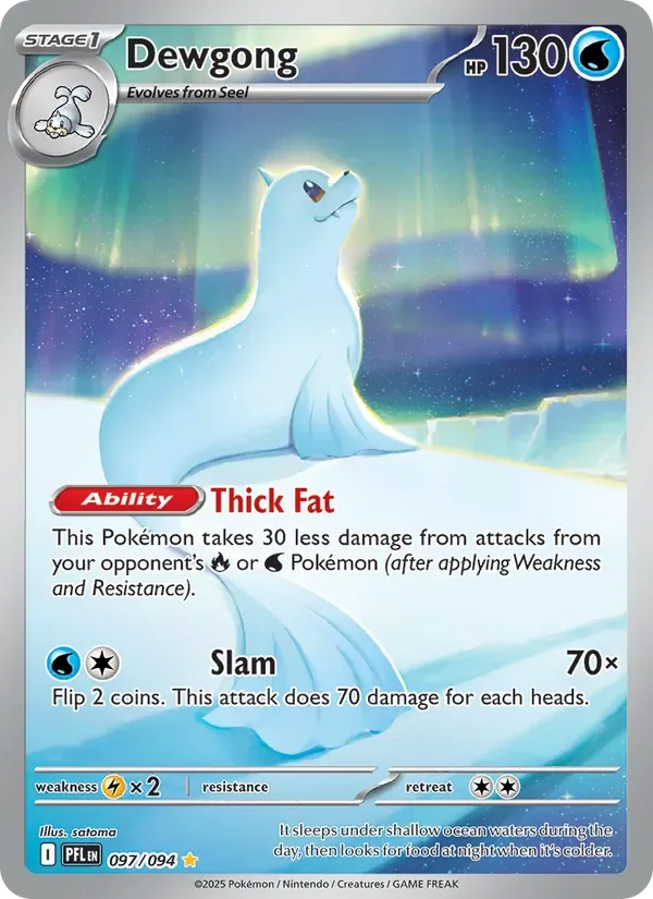 Dewgong, Phantasmal Flames