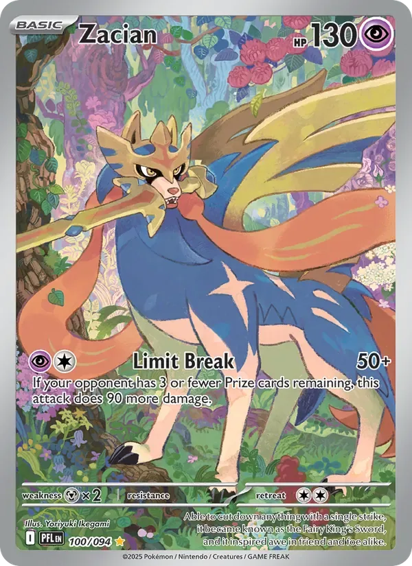 Zacian, Phantasmal Flames