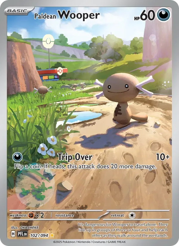 Paldean Wooper, Phantasmal Flames