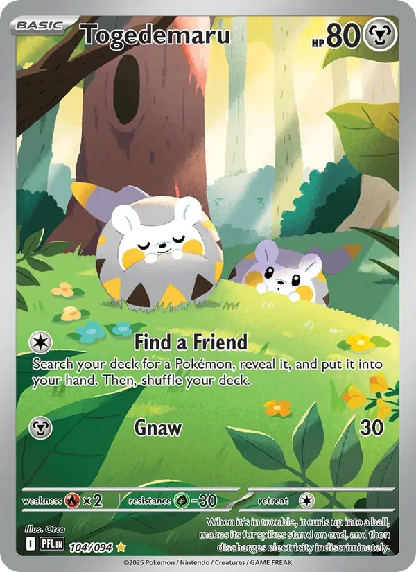 Togedemaru, Phantasmal Flames