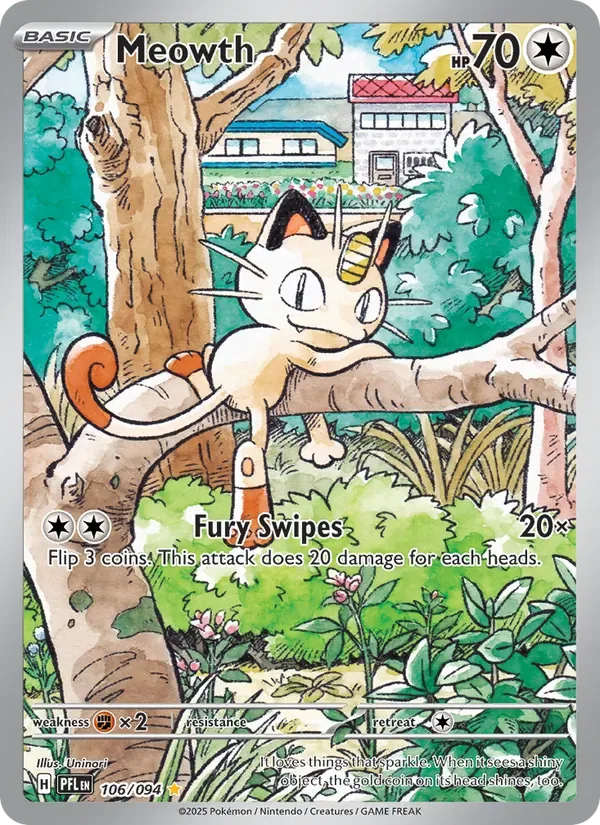 Meowth, Phantasmal Flames