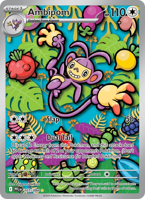 Ambipom, Phantasmal Flames