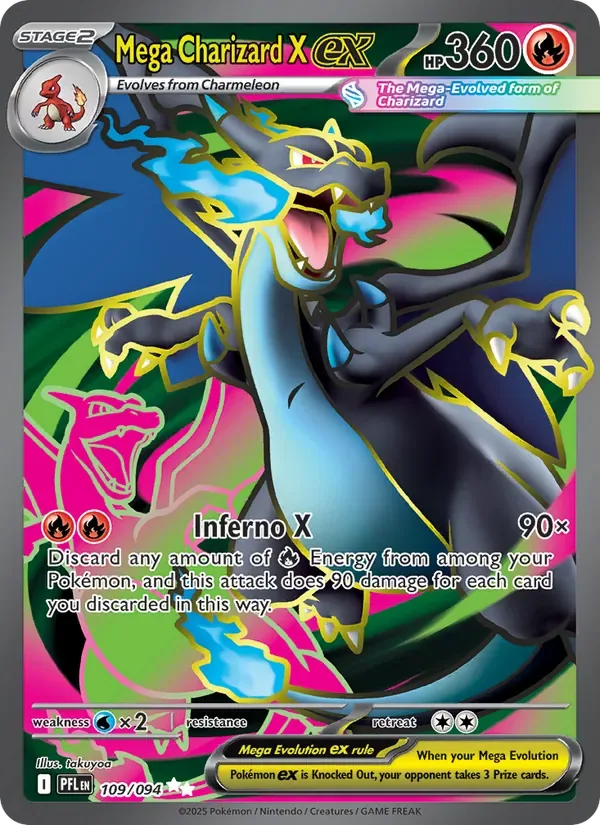 Mega Charizard X ex, Phantasmal Flames
