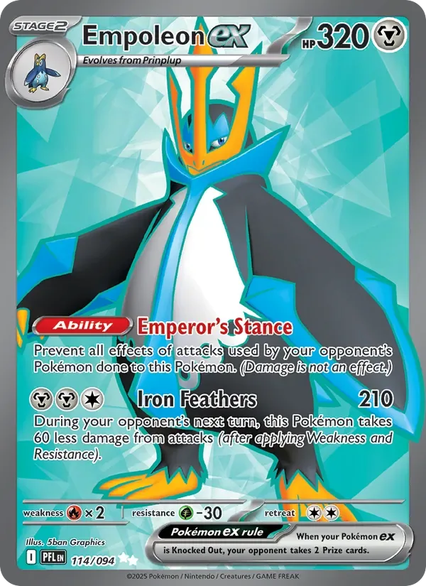 Empoleon ex, Phantasmal Flames