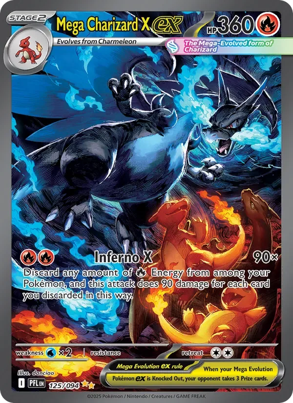 Mega Charizard X ex, Phantasmal Flames