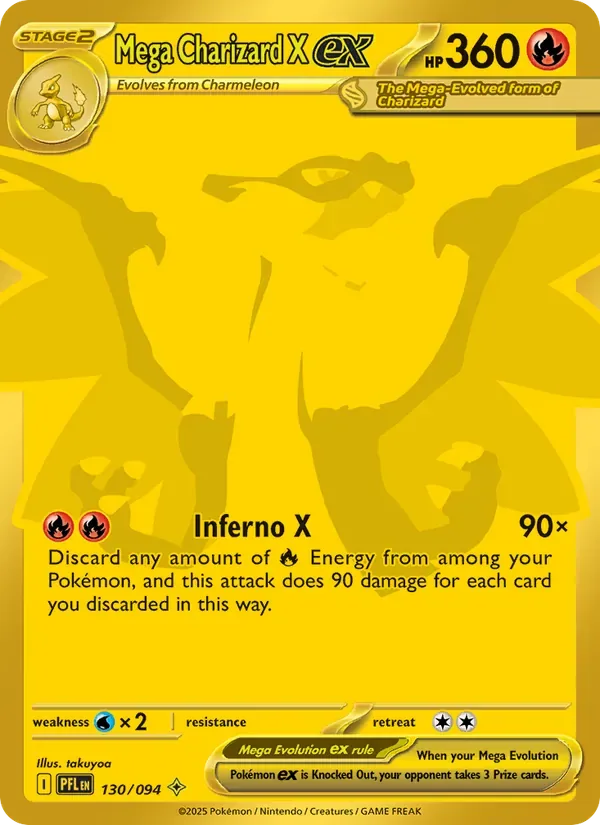 Mega Charizard X ex, Phantasmal Flames