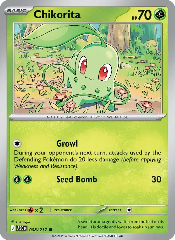 Chikorita, Ascended Heroes