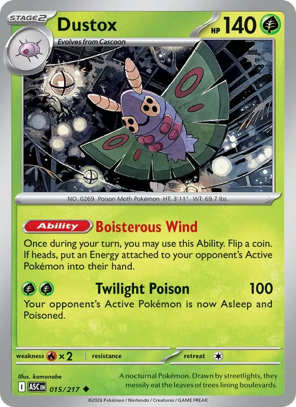 Dustox, Ascended Heroes