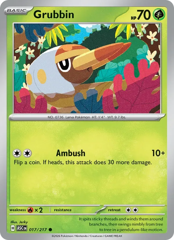 Grubbin, Ascended Heroes