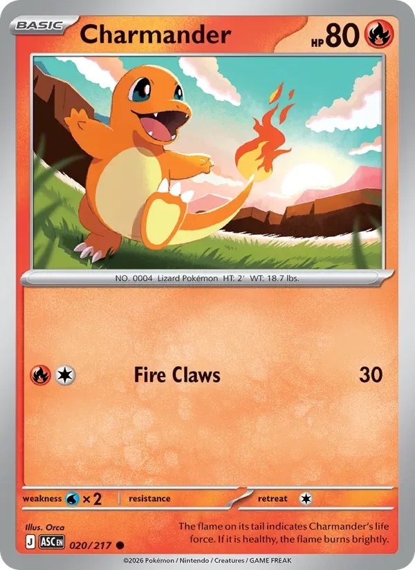Charmander, Ascended Heroes