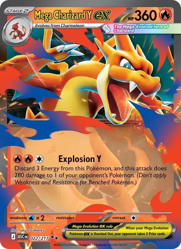 Mega Charizard Y ex, Ascended Heroes