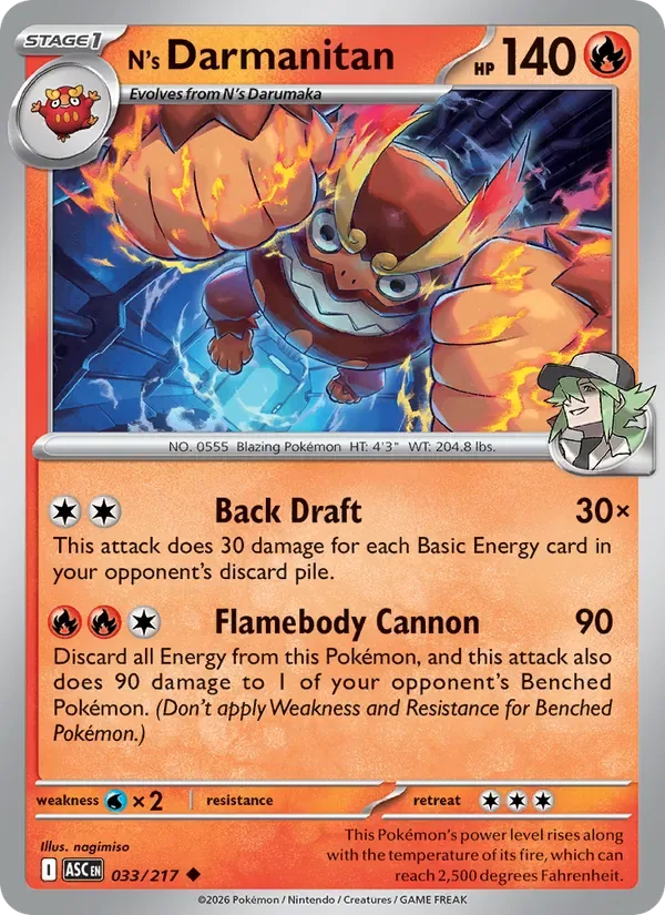N's Darmanitan, Ascended Heroes
