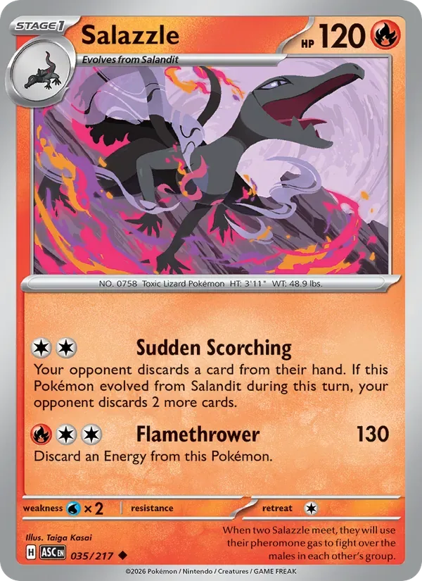 Salazzle, Ascended Heroes